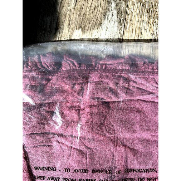 Coco + Carmen Women's Mauve Blouse with Ruffle sleeves and Waist - Size L/XL - Picture 6 of 7